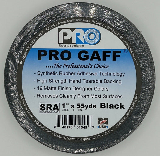 1" Pro Gaff Camera Tape