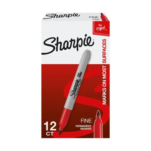 Sharpie Permanent Marker - Fine Tip - Each Sharpie