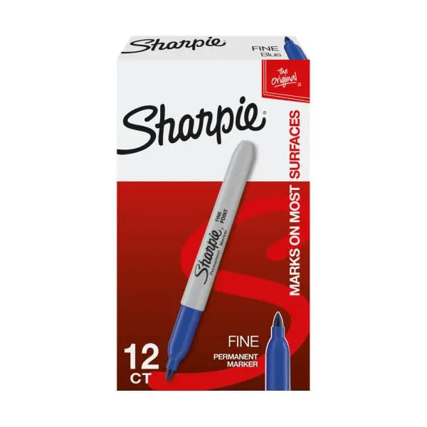 Sharpie Permanent Marker - Fine Tip - Each Sharpie