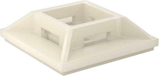Cable Tie Adhesive Mount 1" x 1" - 100 Pack