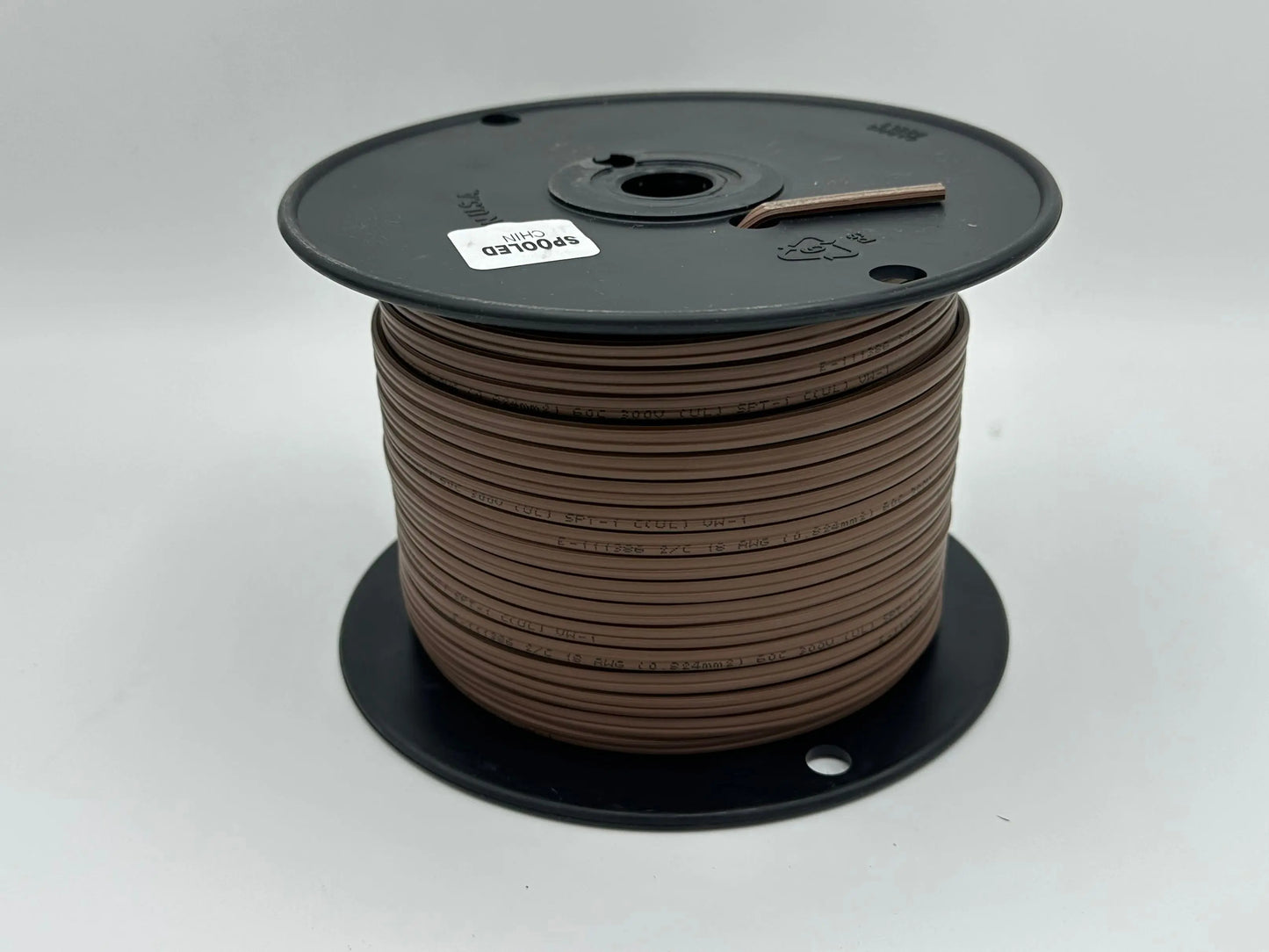 18/2 Zip Cord SPT-1 (Lamp Wire) - 250' Spool MBS Expendables
