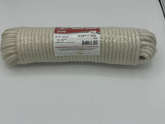 #10 5/16" Sash Cord - 100' Hank