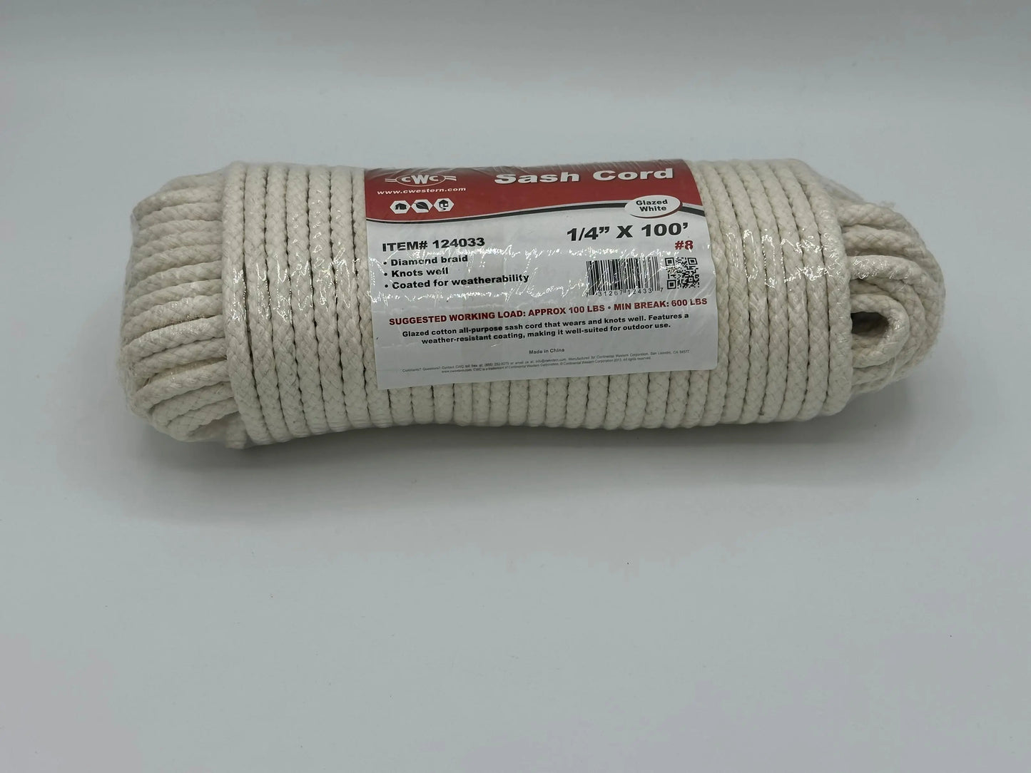 #8 1/4" Sash Cord MBS Expendables