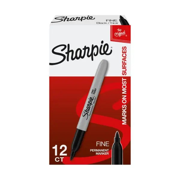 Sharpie Permanent Marker - Fine Tip - Each Sharpie