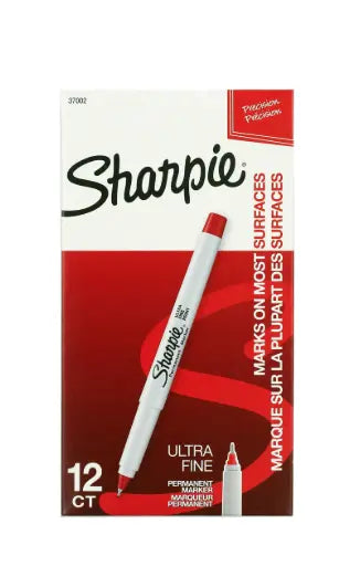 Sharpie Permanent Marker - Ultra Fine Tip - Each Sharpie